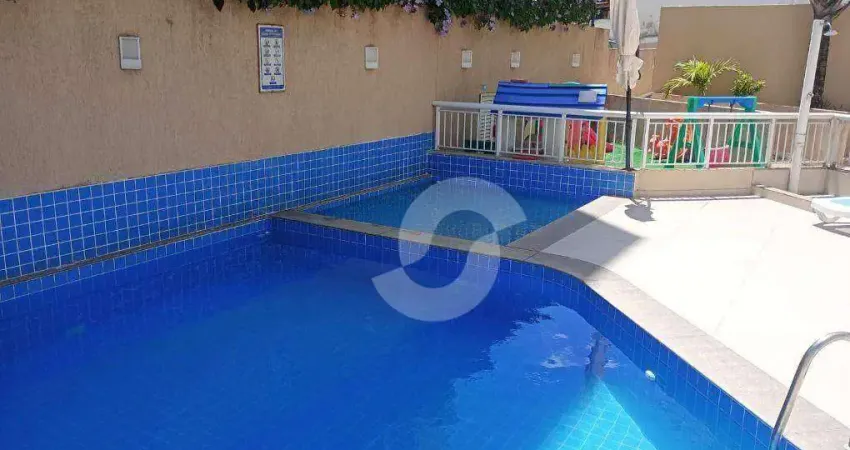 Apartamento com 2 dormitórios e suíte à venda, 54 m² por R$ 380.000 - Badu - Niterói/RJ