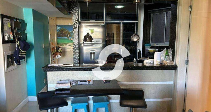 Apartamento à venda, 77 m² por R$ 585.000,00 - Centro - Niterói/RJ