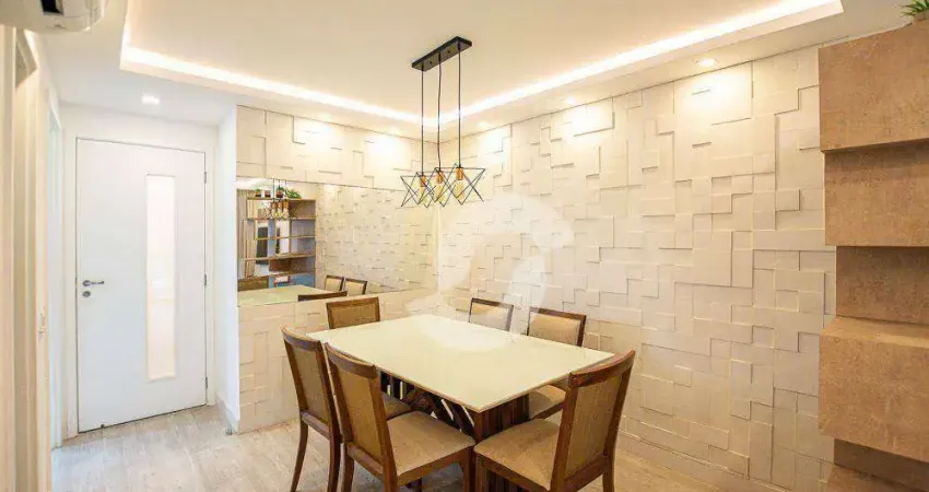 Apartamento com 2 dormitórios à venda, 86 m² por r$ 798.000,01 - santa rosa - niterói/rj