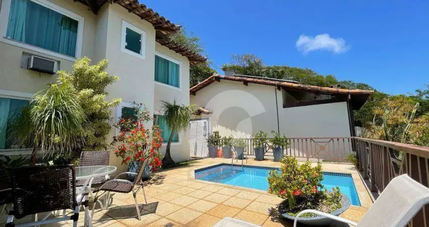 Búzios - geribá (costa brava). casa maravilhosa 4 suítes, piscina, lavabo, varandão, churrasqueira, 7 vagas de garagem. r$ 1.980.000