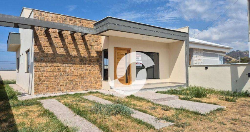 Casa com 2 dormitórios à venda, 81 m² por R$ 398.000,00 - Caxito - Maricá/RJ