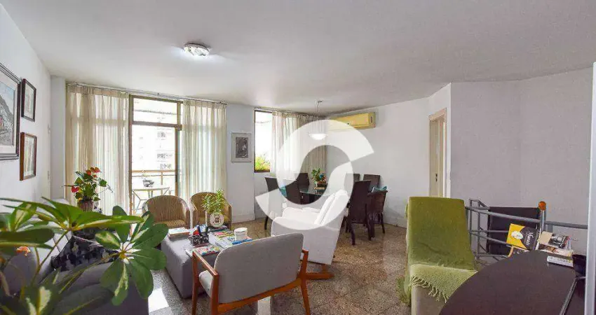 Apartamento com 3 dormitórios à venda, 120 m² por R$ 1.378.000,00 - Icaraí - Niterói/RJ