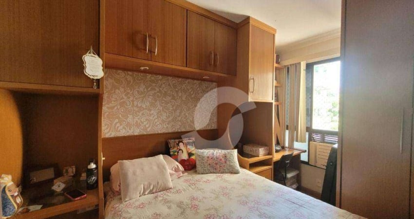 Apartamento com 2 dormitórios, 70 m² - venda por R$ 485.000,00 ou aluguel por R$ 4.588,11/mês - Santa Rosa - Niterói/RJ