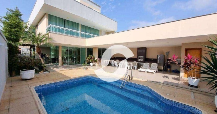 Casa com 5 dormitórios à venda, 380 m² por R$ 2.450.000,00 - Itapeba - Maricá/RJ