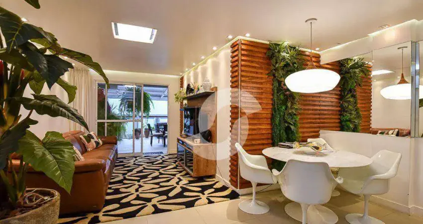 Cobertura com 3 dormitórios à venda, 230 m² por r$ 2.999.000,00 - icaraí - niterói/rj