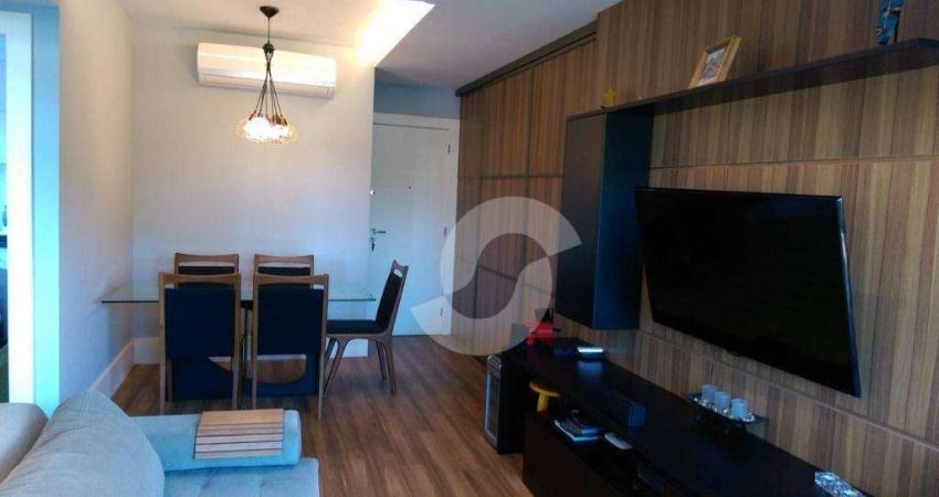 Apartamento com 2 dormitórios à venda, 68 m² por R$ 690.000,00 - Itaipu - Niterói/RJ