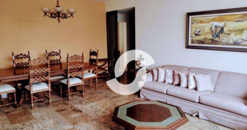 Apartamento com 4 dormitórios à venda, 180 m² por R$ 1.350.000,00 - Icaraí - Niterói/RJ