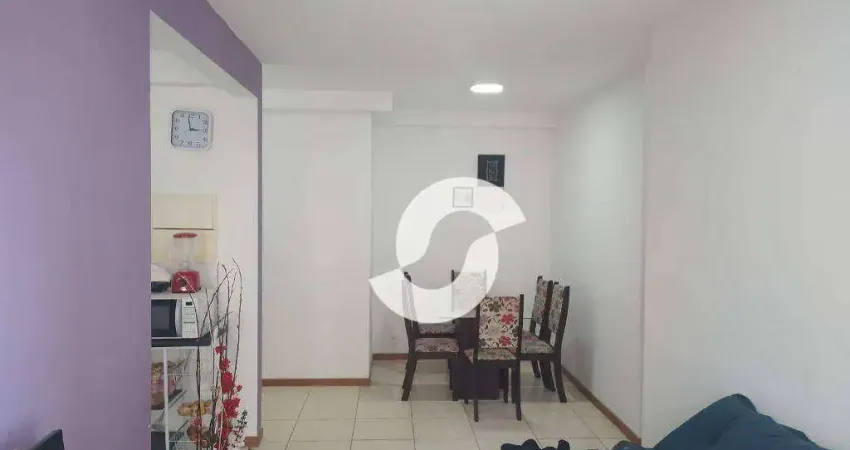 Apartamento com 3 dormitórios à venda, 77 m² por R$ 500.000,00 - Largo da Batalha - Niterói/RJ