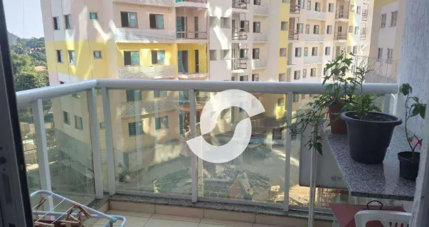 Apartamento com 3 dormitórios à venda, 77 m² por r$ 400.000,00 - largo da batalha - niterói/rj