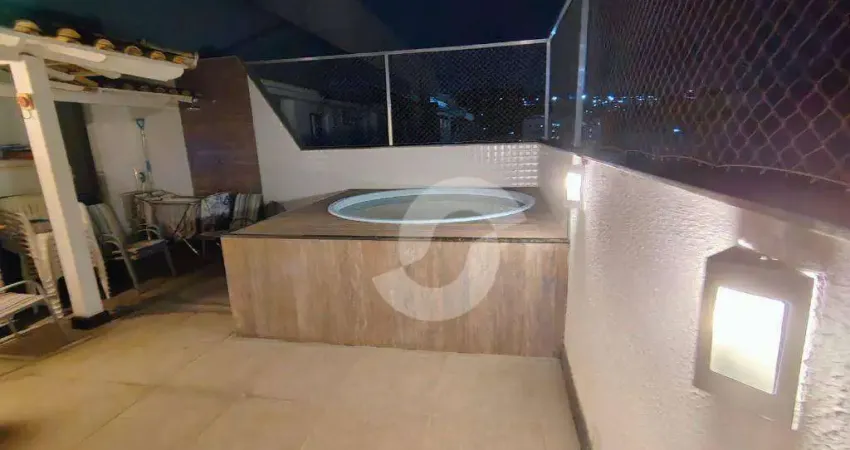 Cobertura à venda, 245 m² por R$ 1.000.000,00 - Santa Rosa - Niterói/RJ