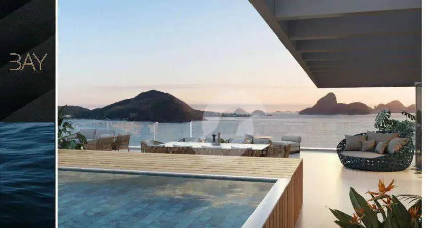 Apartamento com 4 dormitórios à venda, 245 m² por r$ 3.400.000,00 - icaraí - niterói/rj