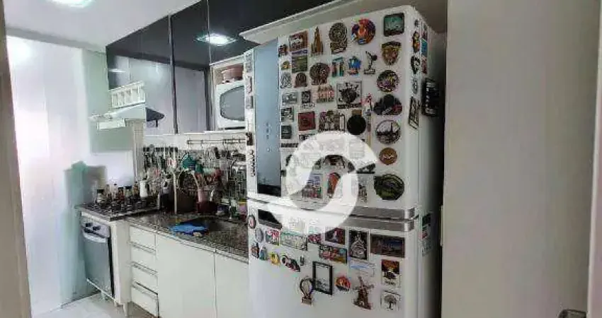 Apartamento com 2 dormitórios à venda, 69 m² por R$ 350.000,00 - Maceió - Niterói/RJ