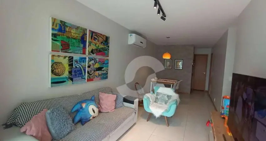 Oportunidade!! cód: ap71777 - apartamento com 3 dormitórios à venda, 92 m² por r$ 790.000 - icaraí - niterói/rj