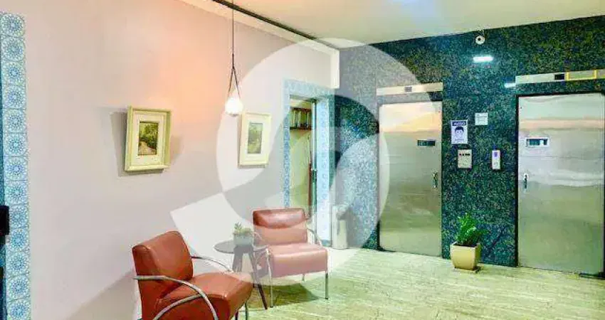 Apartamento com 2 quartos e dependência completa- 290 mil - Rua São Pedro- Centro - Niteroi