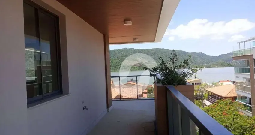 Apartamento na praia com 3 dormitórios à venda, 125 m² por R$ 1.600.000 - Piratininga - Niterói/RJ