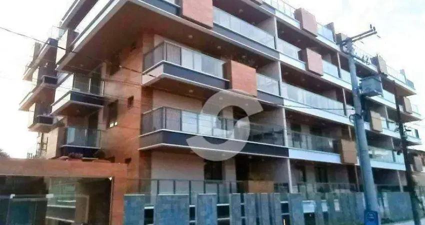 Apartamento na praia com 3 dormitórios à venda, 112 m² por r$ 1.650.000 - piratininga - niterói/rj