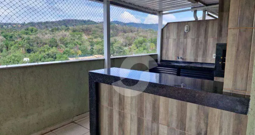 Cobertura com 2 dormitórios à venda, 111 m² por R$ 510.000,00 - Maria Paula - Niterói/RJ