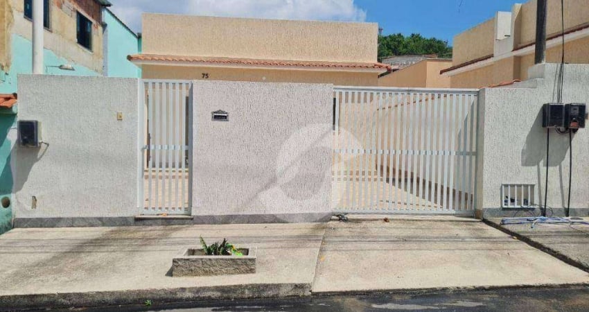 Casa com 2 dormitórios à venda, 60 m² por R$ 250.000,00 - Galo Branco - São Gonçalo/RJ