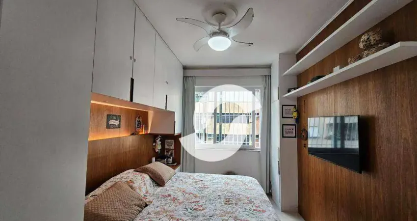 Apartamento com 4 dormitórios à venda, 164 m² por r$ 2.290.000,00 - icaraí - niterói/rj