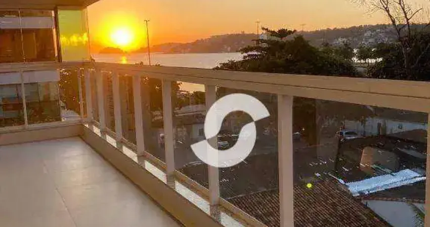 Apartamento com 2 dormitórios à venda, 90 m² por R$ 1.060.000,00 - Charitas - Niterói/RJ