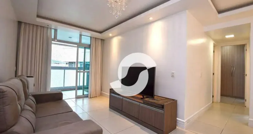 Apartamento com 2 dormitórios à venda, 93 m² por r$ 900.000,00 - itacoatiara - niterói/rj