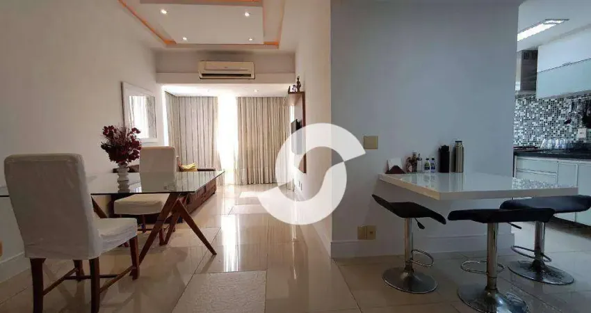 Cobertura duplex com 3 dormitórios à venda, 145 m² por R$ 1.250.000 - Icaraí - Niterói/RJ