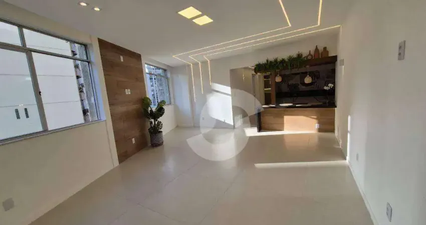 Apartamento 2 quartos com vaga na melhor rua de Icaraí