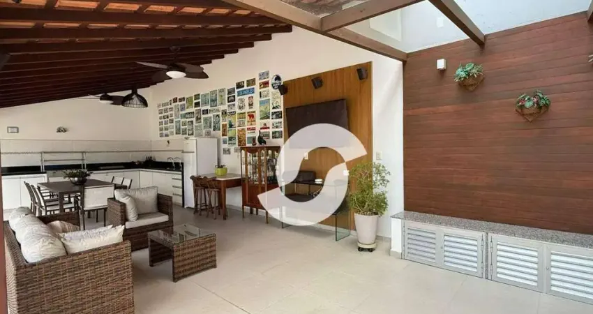 Casa com 3 dormitórios à venda, 350 m² por r$ 3.500.000,00 - são francisco - niterói/rj