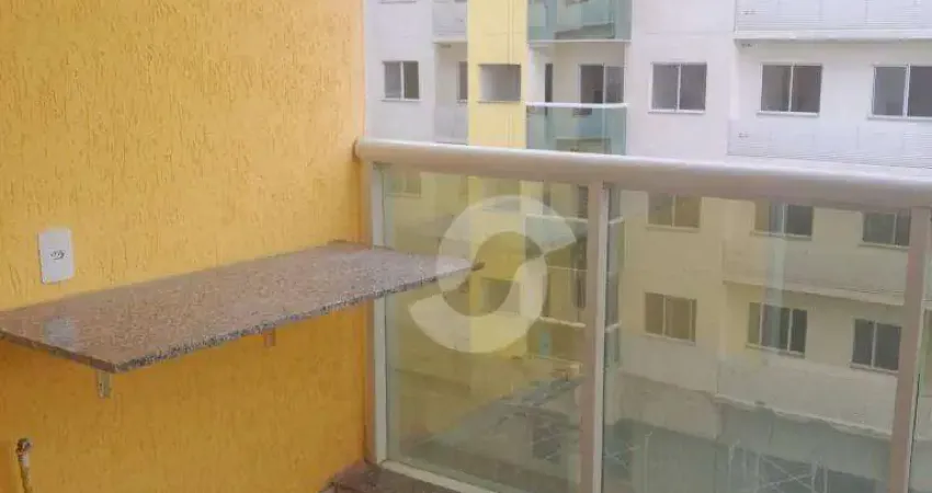 Apartamento com 3 dormitórios à venda, 82 m² por R$ 470.000,00 - Largo da Batalha - Niterói/RJ