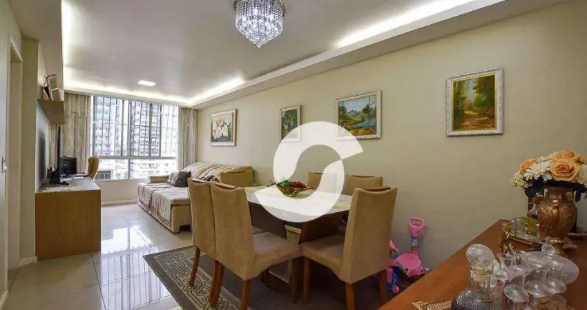 Apartamento com 2 dormitórios à venda, 110 m² por R$ 730.000,00 - Icaraí - Niterói/RJ