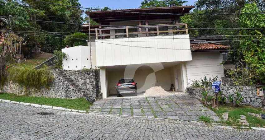 Casa com 4 dormitórios 3 suítes à venda, 339 m² por r$ 950.000 - pendotiba - niterói/rj