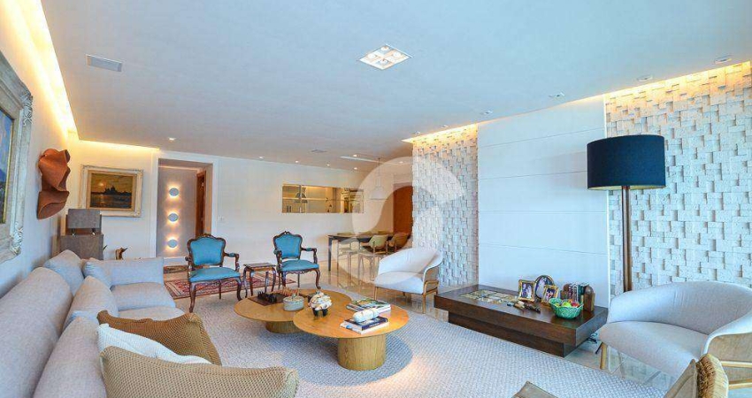 Apartamento com 5 dormitórios à venda, 256 m² por R$ 4.500.000,00 - Icaraí - Niterói/RJ