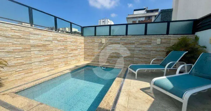 Cobertura à venda, 346 m² por R$ 2.400.000,00 - Icaraí - Niterói/RJ
