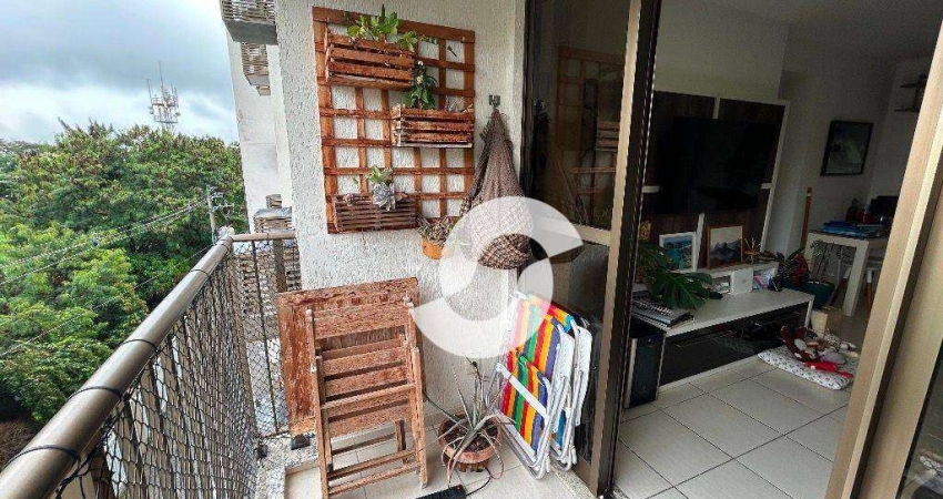 Apartamento com 2 dormitórios à venda, 60 m² por R$ 570.000,00 - Gragoatá - Niterói/RJ