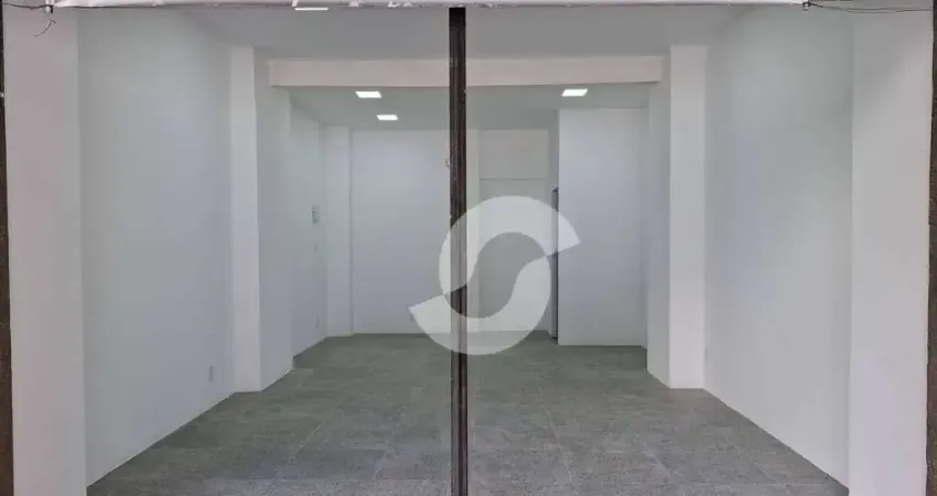 Loja, 35 m² - venda por R$ 1.500.000,00 ou aluguel por R$ 6.511,97/mês - Centro - Niterói/RJ