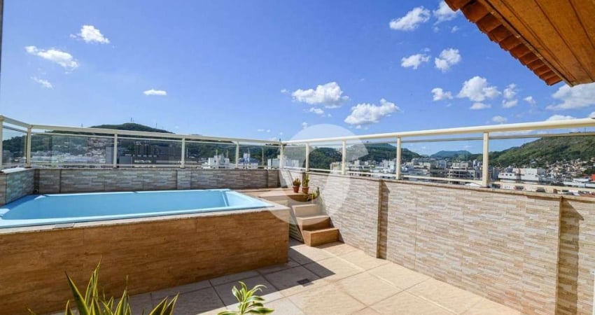 Cobertura com 2 dormitórios à venda, 124 m² por R$ 1.050.000,00 - Icaraí - Niterói/RJ