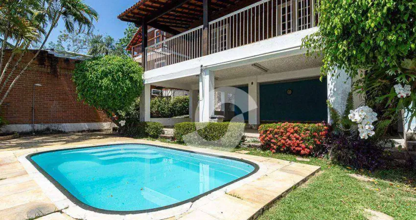 Casa com 4 dormitórios à venda, 270 m² por r$ 1.490.000,00 - itaipu - niterói/rj
