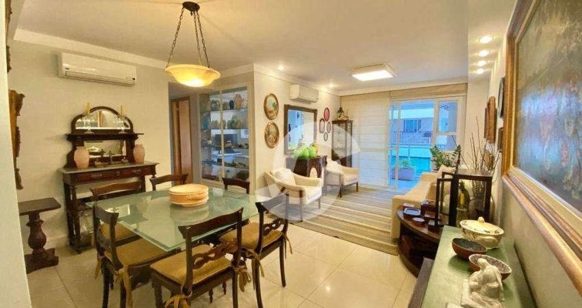 Apartamento com 3 dormitórios à venda, 105 m² por R$ 1.240.000,00 - Icaraí - Niterói/RJ