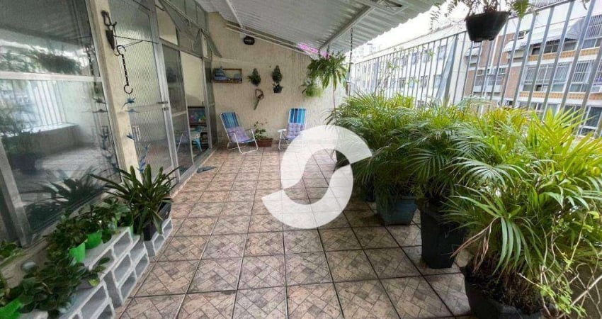 Cobertura com 3 dormitórios, 130 m² - venda por R$ 1.500.000,00 ou aluguel por R$ 6.438,43/mês - Icaraí - Niterói/RJ