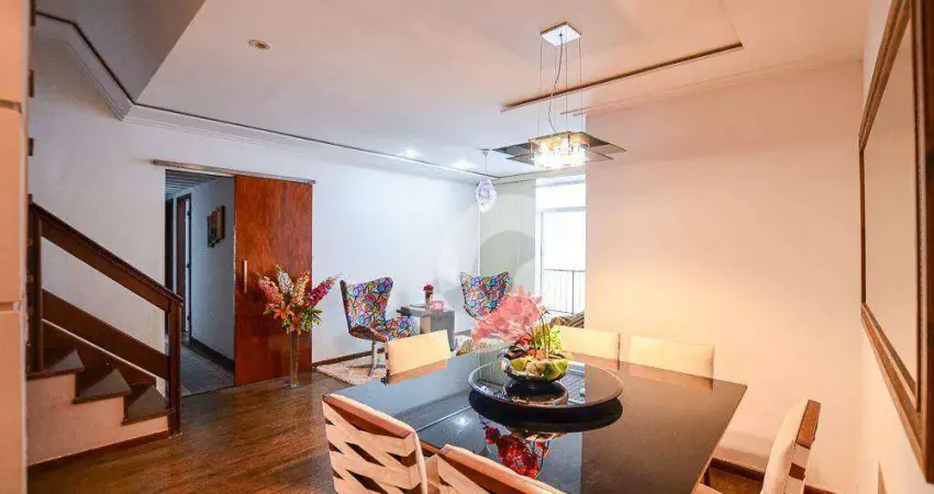 Cobertura com 2 dormitórios à venda, 245 m² por R$ 1.800.000,00 - Icaraí - Niterói/RJ
