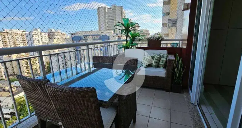 Apartamento com 2 dormitórios à venda, 83 m² por R$ 760.000,00 - Santa Rosa - Niterói/RJ