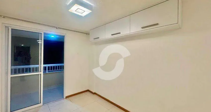 Apartamento com 2 dormitórios para alugar, 57 m² por R$ 2.867,94/mês - Piratininga - Niterói/RJ