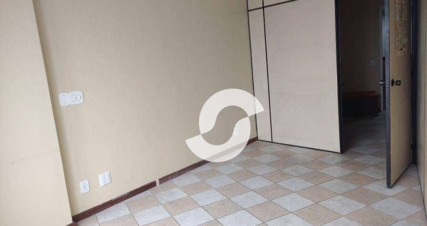Sala, 56 m² - venda por R$ 90.000,00 ou aluguel por R$ 1.525,38/mês - Centro - Niterói/RJ