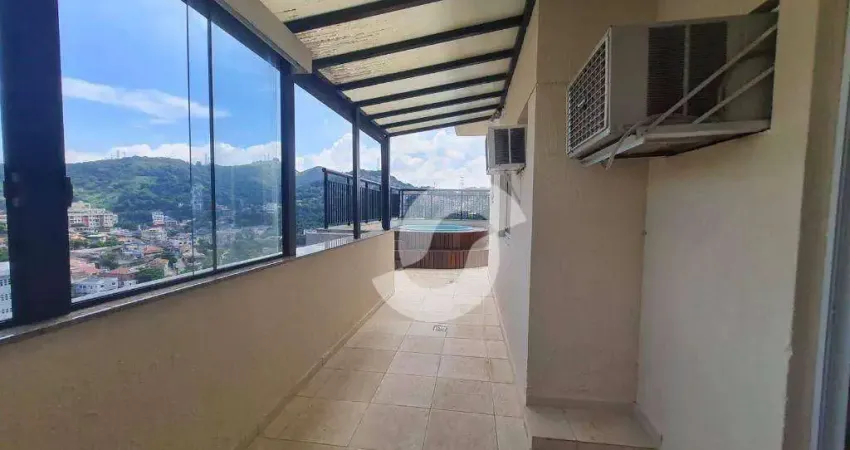 Cobertura com 2 dormitórios à venda, 110 m² por r$ 1.045.000,00 - icaraí - niterói/rj