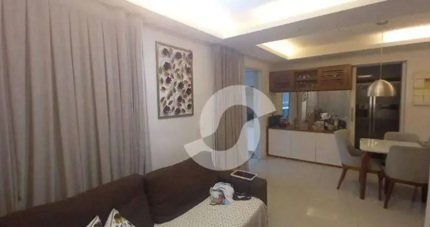 Apartamento com 2 dormitórios à venda, 77 m² por R$ 1.150.000,00 - Icaraí - Niterói/RJ