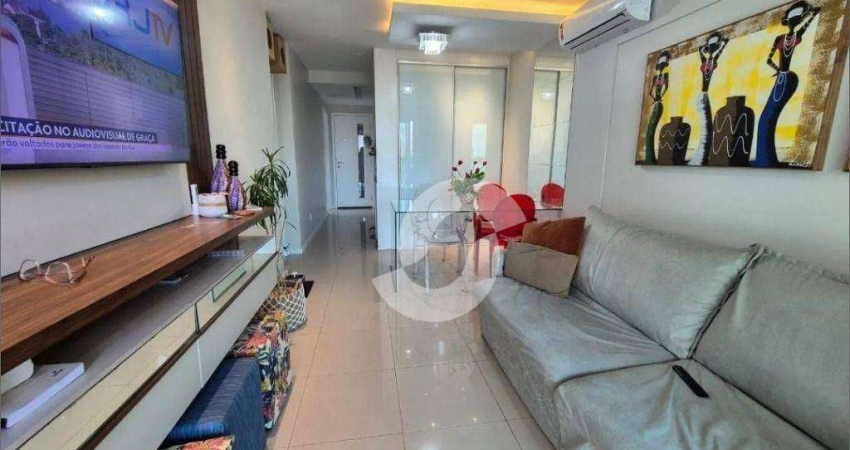 Apartamento com 2 dormitórios à venda, 93 m² por R$ 590.000,00 - Maravista - Niterói/RJ
