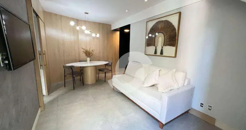 Apartamento com 1 dormitório à venda, 50 m² por R$ 600.000,00 - Icaraí - Niterói/RJ