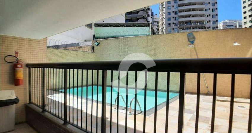 Apartamento com 4 dormitórios para alugar, 150 m² por R$ 6.890,45/mês - Vital Brasil - Niterói/RJ