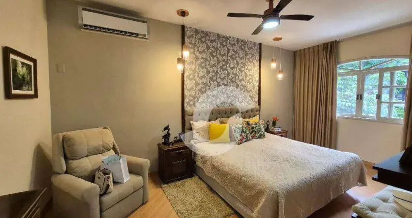 Casa com 4 dormitórios à venda, 342 m² por r$ 2.500.000,00 - itaipu - niterói/rj