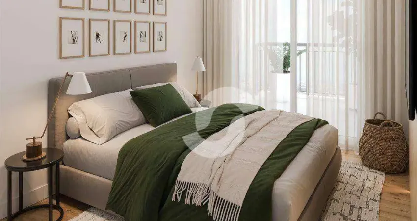 Apartamento com 1 dormitório à venda, 41 m² por R$ 480.000,00 - Camboinhas - Niterói/RJ